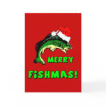 Funny Christmas fishing