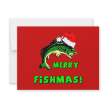 Funny Christmas fishing