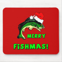 Funny Christmas fishing