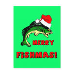 Funny Christmas fishing