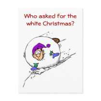Funny Christmas Jokes Post Card