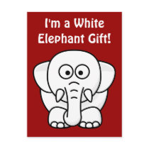 Funny Christmas Present: Real White Elephant Gift!