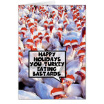 Funny Christmas Turkey cards
