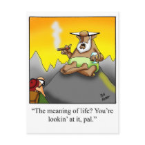 Funny Cigar Wise Man Cartoon Gifts!