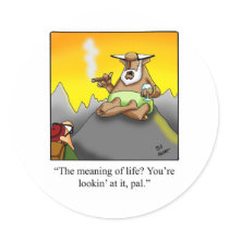 Funny Cigar Wise Man Cartoon Gifts!