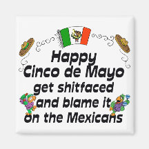 Funny Cinco de Mayo Magnet