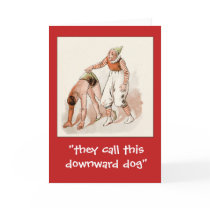 Funny Circus Poster (Maybe Risque!) Card