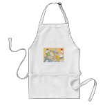Funny Classroom Composed of Farm Animals aprons