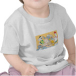 Funny Classroom Composed of Farm Animals T-shirt