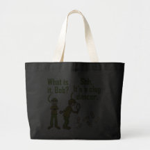 Funny Clogger Footsteps Cartoon Bag