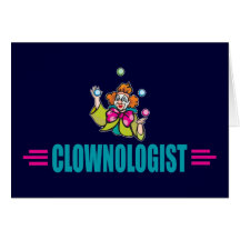 Funny Clown Cards