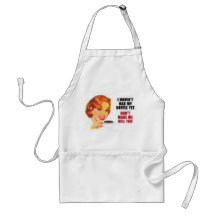 funny coffee apron