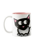 Funny Coffee black with cat hair Mug