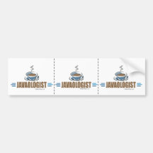 Funny Coffee Bumper Sticker