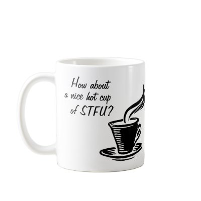 Funny Coffee Humour Coffee Mug by CyKosis