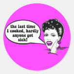 Funny cooking stickers