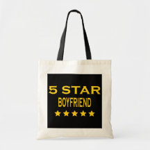 Funny Cool Boyfriends : Five Star Boyfriend Bag