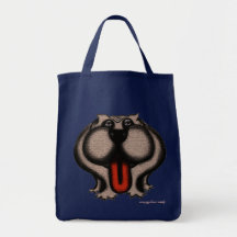 Funny cool bulldog bag design