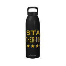 Funny Cool Gifts : Five Star Mother to Be Water Bottle