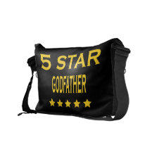 Funny Cool Godfathers : Five Star Godfather Courier Bag