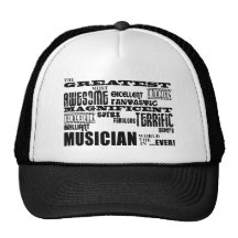 Funny Cool Musicians Birthdays : Greatest Musician Hat