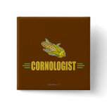Funny Corn Button