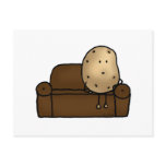 Funny couch potato
