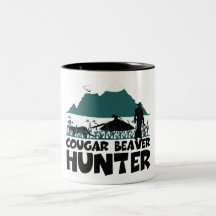 Funny cougar coffee mug