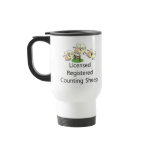 Funny Counting Sheep Mug