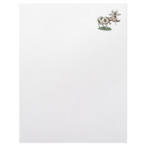 funny cow biting tail letterhead