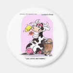 Funny Cow Cartoon Gifts Tees & Collectibles Magnets