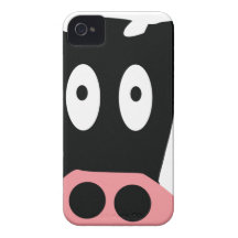 funny cow Case-Mate iPhone 4 cases