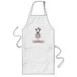 Funny cow Christmas apron
