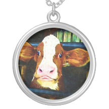 Funny Cow Face Jewelry