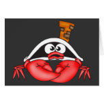 Funny Crab Pirate Cards