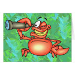 Funny Crab Spy Cards