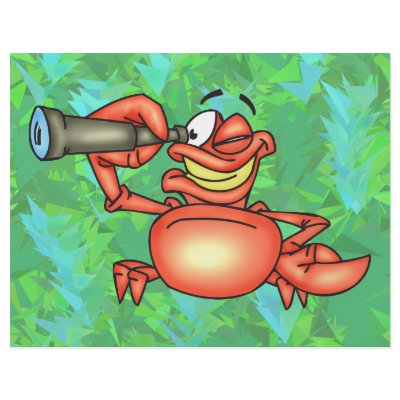 Funny Crab Spy Custom Flyer by sagart1952