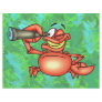 Funny Crab Spy Custom Flyer