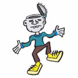 funny dancing zombie acrylic cut out