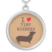 Funny Daschund Necklace