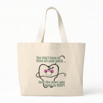 Funny Dental Hygienist Tote Bags
