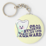 Funny Dental Hygienist Keychains