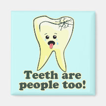 Funny Dental Hygienist Magnet