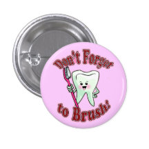 Funny Dental Hygienist Pin