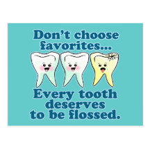 Funny Dentist Post Card
