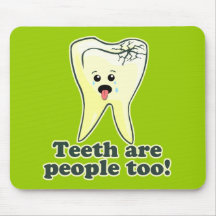 Funny Dentistry Mouse Pad