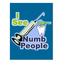 Funny Dentists and Hygienists Postcard