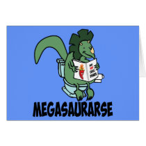 Funny dinosaur cards