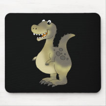 Funny dinosaur mousepads