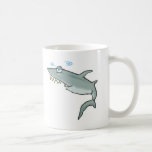 funny dizzy shark mug